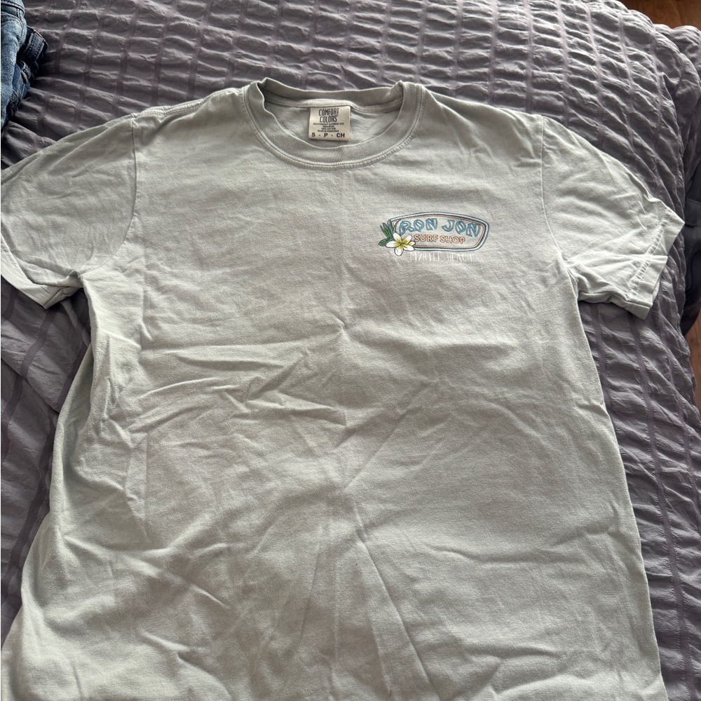Ron Jon Light Gray Short Sleeve Tee